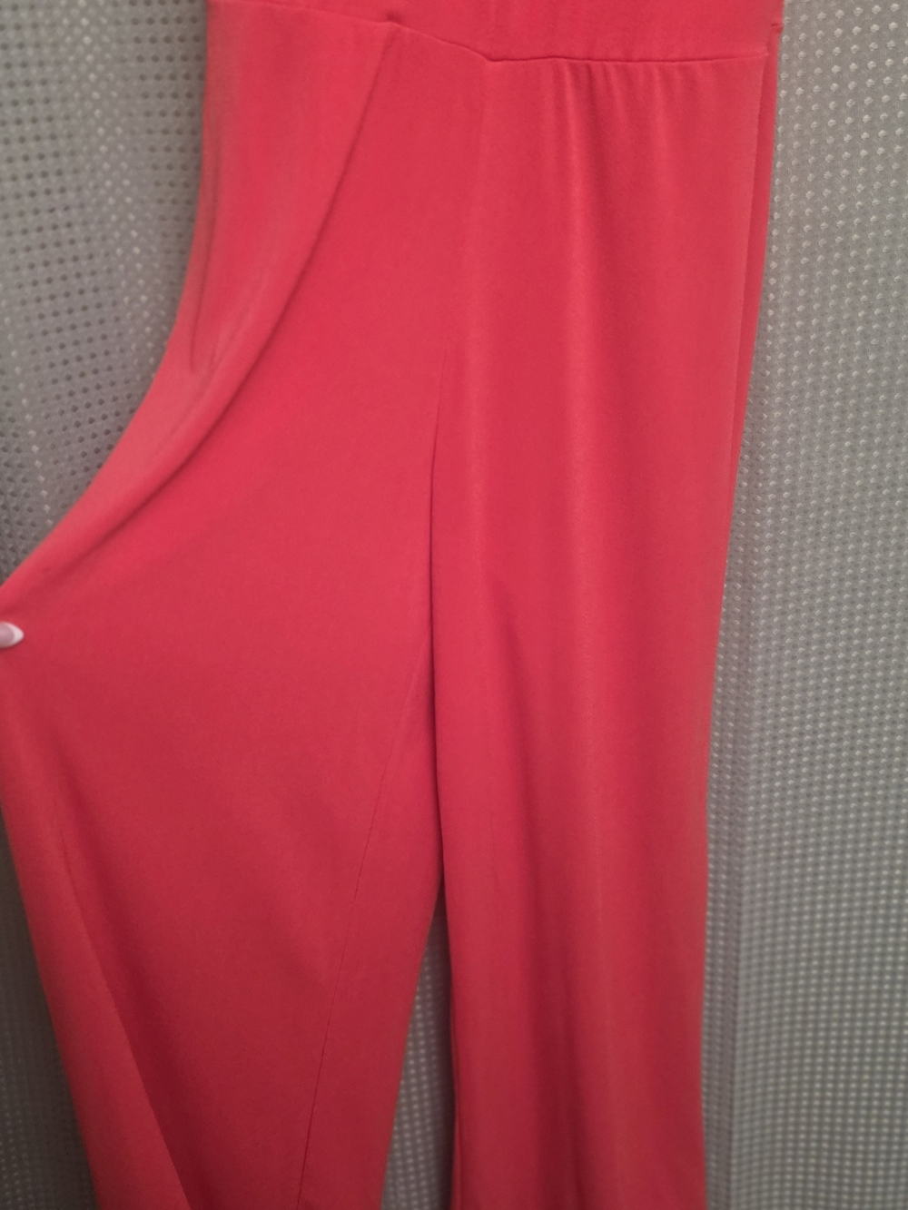 Ralph Lauren Wide-Leg Pants — Coral
